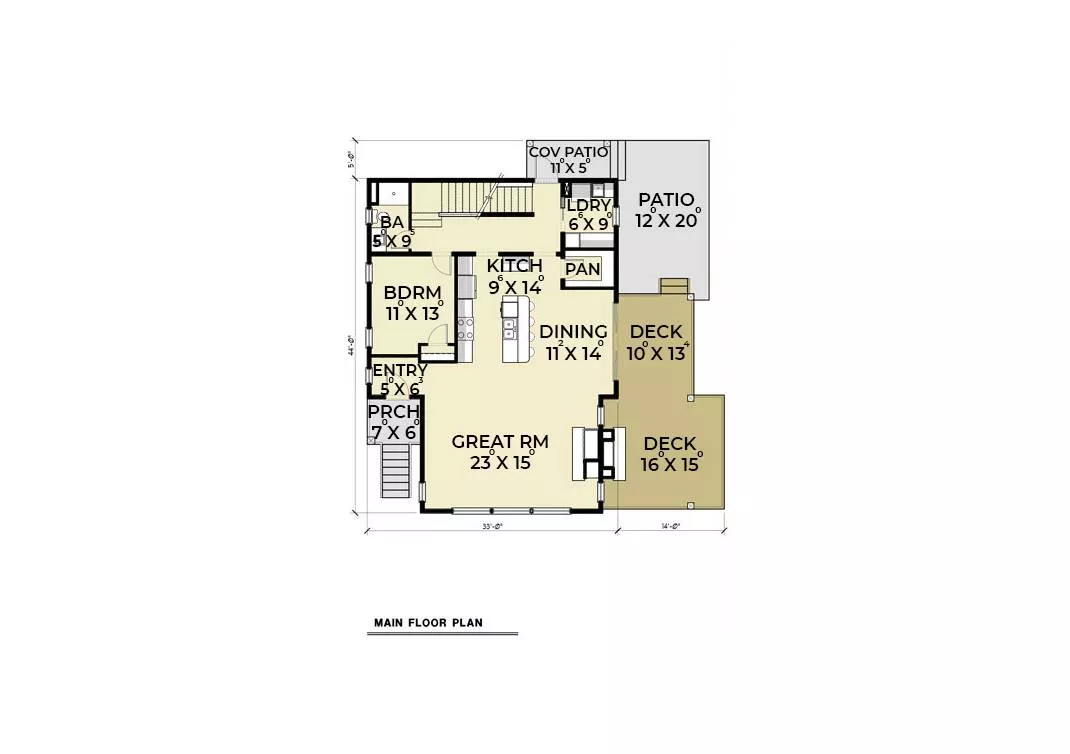 1st Floor Plan