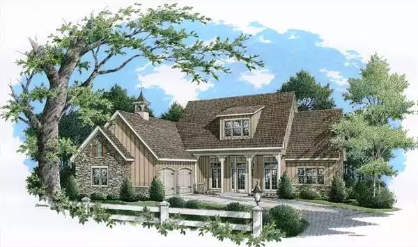 image of north carolina house plan 1820