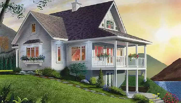 image of affordable home plan 1143