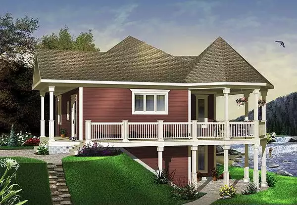 image of florida house plan 1199