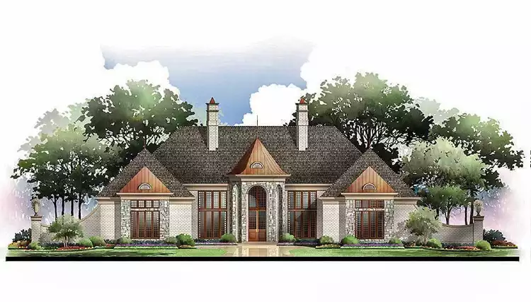 image of house plans with in-law suites plan 5961