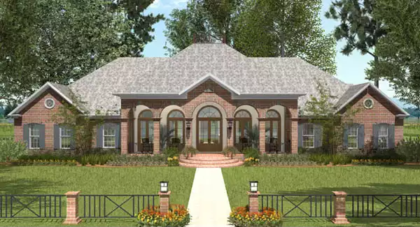 image of house plans with in-law suites plan 6964